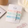 Pinza Metálica Dulce, Pinza para Lavado de Cara y Maquillaje, Lazo Lindo, Pinza de una Sola Palabra sin Marca, Pinza Grande para Flequillo de Frente