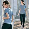 Ropa de Fitness para Mujer Yoga, Talla Grande, Corte Holgado, Elástica, Suave, Adelgazante, Deportiva, para Correr, Pérdida de Peso, Transpirable, Secado Rápido, Traje