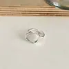 Anillo Multicapa Colorido de Blogger Coreana para Mujer, Incrustado con Piedras Naturales, Anillo Abierto de Cobre de Alta Gama Estilo Francés Chapado en Oro Real