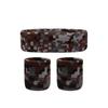 Deportes Camuflaje Cuadrado Jacquard Muñequera Diadema traje Correr Aire Libre Baloncesto Sudor Muñeca Muñequera Sudor Absorbente Diadema