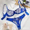 Lencería sexy bordada estilo francés, lencería erótica multicolor, conjunto de deseo puro, lencería de talla grande