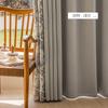 Chenille estilo japonês sombreado jacquard espessado combinação de cores lírio cortina pequena fresca macia glutinosa luxo leve acabada atacado