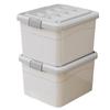 Caja de Almacenamiento Extra Grande Engrosada Caja de Almacenamiento para Ropa de Hogar de Gran Capacidad a Prueba de Humedad Caja de Plástico para Coche al por Mayor
