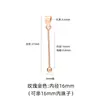 Colgante de Plata de Ley S925 Rosca Vacía Perla de Cristal Hecho a Mano con Cuentas Colgante de Joyería DIY Accesorios de Plata
