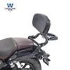 Muscle car Wolf é adequado para Qianjiang flash 150 modificação do encosto prateleira traseira traseira estrutura traseira curva arco costas com costas