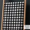 Tela Simple de Sofá Pied de Poule, Funda de Cojín de Lino Engrosado en Forma de Diamante, Cojín Decorativo, Cojín de Sofá, Tela Decorativa Hecha a Mano