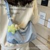 Bolso Tote Grande Plegado de Nicho Estilo Coreano para Mujer 2026 Nuevo de Moda Más Vendido Bolso Cruzado Celebridad de Internet Más Vendido Bolso de Viaje