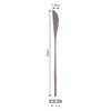 Vajilla de acero inoxidable portugués mate transfronterizo de Amazon, cuchillo, tenedor, cuchara, cuchara de postre, tenedor, 24 piezas
