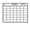 Imán magnético suave para refrigerador, borrado en seco, calendario mensual dominical, tablero magnético para mensajes, venta al por mayor transfronteriza de Amazon