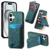 Adecuado para iPhone 82% de descuento Soporte Plegable Portatarjetas, Apple 17Pro Almacenamiento de Tarjetas, Funda Multifuncional Anticaídas de Cuero Liso 16P