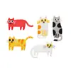 Parche de Tela Bordado de Gato Negro Parche de Tela de Animal de Dibujos Animados Parche Adhesivo para Reparación de Chaqueta de Plumas Decoración de Empaque de Bufanda Bolsos