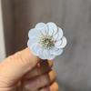 Fivela de Cadarço Flor de Pérolas Bordada à Mão Exagerada Nova Diamante Flash Europeia e Americana Flor de Sapato Decorativa Doce de Alta Qualidade Coreana Y2K