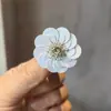 Coreia do Sul Mesmo Estilo Flor de Lantejoula Flor de Sapato Brilho Diamante Miçanga Feita à Mão Estilo Coreano Doce Alto Senso Flor Decorativa para Sapato Joia de Sapato