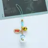 Chaveiro Pingente Gato da Sorte oco com bênção em texto Guofeng, Cordão para Celular, Enfeites para Bolsa, Pingente Pequeno para Airpod