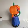 Amazon Calabaza Diabólica Inflable de Halloween con la Lengua Fuera Modelo de Calabaza Inflable Divertido Adorno de Decoración para Fiesta en el Jardín al Aire Libre