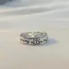 Anillo de pareja de cachorros con diseño de fuegos artificiales lindo, para hombres y mujeres, nuevo, nicho, ins, diseño abierto pintado a mano, anillo, venta al por mayor