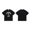 Camisetas de Manga Corta de Marca Trendy Transfronteriza Bape Co-Branded para Hombres y Mujeres, Camisetas de Manga Corta Sueltas con Camuflaje de Cabeza de Mono