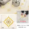Adesivos de Azulejo para Piso de Sala de Estar, Azulejos de Piso, Adesivos de Parede, Decoração de Piso, Adesivos de Canto de Parede, À Prova d'Água, Resistentes ao Desgaste, Adesivos Autoadesivos