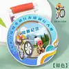 Medallas Magnéticas Creativas de Fútbol, Placas Deportivas Personalizadas para Competiciones, Placas Metálicas para Eventos Infantiles de Maratón