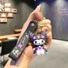 Llavero de Muñeca de Dibujos Animados Sanrio Kulomi, Colgante de Máquina de Bolas, Llavero Lindo para Bolsos, Pequeño Regalo al por Mayor