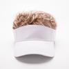 Boné Peruca Masculina Boné com Aba Feminino Estilo Coreano Personalizado Proteção Solar Chapéu de Sol Chapéu de Sol de Rua Item Quente da Moda Adulto