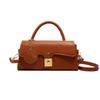 Bolsa de Ombro Transversal Elegante Francesa de Nicho para o Dia a Dia Bolsa de Mão de PU Nova Moda Verão Coreia do Sul