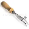 Ferramenta de Escultura em Couro Costurada à Mão DIY Riscador de Borda Fio Trimmer de Borda Picador de Diamante ( Prensa de Borda)