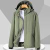 Chegada Nova Jaqueta Camada Única Resistente a Salpicos de Água Jaqueta Masculina Corta-Vento Impermeável Feminina para Exterior Montanhismo Jaqueta de Inverno Manutenção do Calor