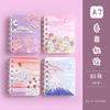 Cuaderno Pequeño A7 para Tareas, Cuaderno de Espiral, Cuaderno Portátil de Bolsillo, Bloc de Notas Lindo, Cuaderno Portátil