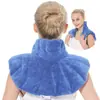 Almohada para hombros con compresa caliente transfronteriza, chal con calefacción para microondas, almohada para el cuello, almohada calefactora para hombros, columna cervical, almohada de invierno para hombros, bolsa de compresa caliente
