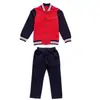 Trajes Esportivos de Primavera e Outono para Meninos e Meninas, Uniformes de Jardim de Infância, Uniformes de Ensino Fundamental e Médio, Professores Podem Usar Uniformes de Classe, Estilo Campus
