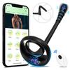 Fabricantes de productos para adultos mayoreo APP control remoto pareja retardo vibración bloqueo anillo seminal anillo pene vibración de la cancha trasera Amazon