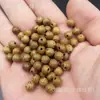 Diâmetro da madeira da asa de frango 6mm pulseira de contas redondas trançada colar contas de cordão de jade