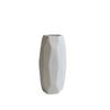 Vaso de Cerâmica Artística Geométrica Facetada Criativa Minimalista Moderna Grande Sala de Estar Ornamento Hidropônico Design de Exportação Vaso de Flores
