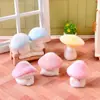 Pingente Chaveiro Corrente de Celular Acessório Ornamento Cogumelo Bebê Resina DIY Fofo e Macio