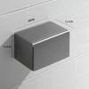 Caja para Papel Higiénico Sin Perforaciones Acero Inoxidable 304 Estante para Caja de Papel de Baño Impermeable y a Prueba de Óxido