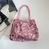 Trendy Personality Large Sequins Women's 2026 New Casual Large Capacity Chic Fashion Design Underarm Single Shoulder Bag