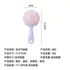 Nuevo Peine Cepillo de Flor Portátil para el Hogar de Mano Masajeador del Cuero Cabelludo Peine Suave Lindo Estilo Femenino Lindo Peine Alisador