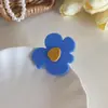 Presilha de Cabelo Flor Irregular para Meninas, Versátil e Simples, Presilha BB para Franja Lateral, Mini Grampo de Cabelo, Acessório de Cabelo Dopamina