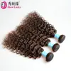 Fábrica de Perucas Xuchang Atacado #2 Cabelo Humano Onda de Água Indiana e Frontal