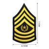 En stock Venta al por mayor EE. UU.. Brazalete táctico de la División Aerotransportada 101 del Ejército, insignia de velcro bordada, insignia de pecho y hombro del Ejército de los Estados Unidos
