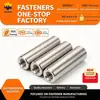Factory Cross Acero Inoxidable 304 Pasador Cilíndrico Chaveta Doble Extremo Rosca Interna Pasador Cilíndrico Pasador Pasante Eje Rosca Interna