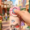 Zootopia Judy Nick Dibujo Animado Termo de Acero Inoxidable para Estudiantes para Llevar a la Escuela Portátil Taza de Agua para Niños