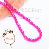 Contas Planas de Cristal Transparente Simples de 4mm para Pulseiras DIY Personalizadas, Acessórios de Joias, Materiais para Miçangas, Atacado em Estoque
