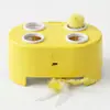Nuevo producto transfronterizo: Palo Teaser Eléctrico 3 en 1 de Queso para Gatos, Juguete para Gatos, Resistente a los Arañazos, Alivio del Aburrimiento, Suministros Interactivos Educativos