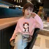 Camiseta de Manga Larga para Niña 2026 Nueva Primavera/Otoño Algodón Puro Capa Base Infantil Niña Elegante Moda Top Tendencia T