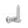 Tornillo autorroscante de cabeza redonda con hexágono interior de acero inoxidable 304 tornillo autorroscante de cabeza avellanada con hexágono interior tornillo autorroscante de cabeza redonda