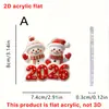 Nuevo 2026 Muñeco de Nieve Festivo de Navidad Letrero de Bienvenida Acrílico 2D Decoración de Fiesta Festiva Placa Sin