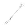 W tenedor de metal de acero inoxidable creativo para frutas cuchara de flor creativa cuchara de flor de cerezo Tenedor tenedor de acero inoxidable para pastel de luna tenedor de postre