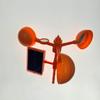 Repelente de Pájaros Solar con Voz Eléctrico Reflectante Ahuyentador de Pájaros Molinillo de Viento 360 Acústico-Óptico Prevención de Pájaros